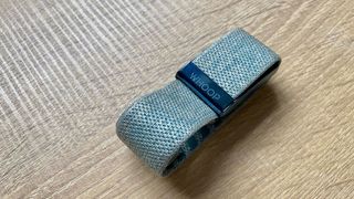 A photo of the Whoop wristband