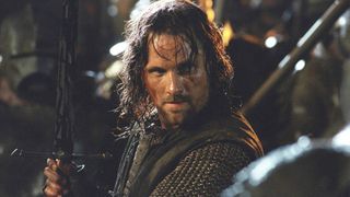 Viggo Mortensen as Aragorn in "The Two Towers" now streaming on Prime Video