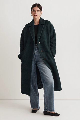 Madewell The Alonzo Coat in Bouclé