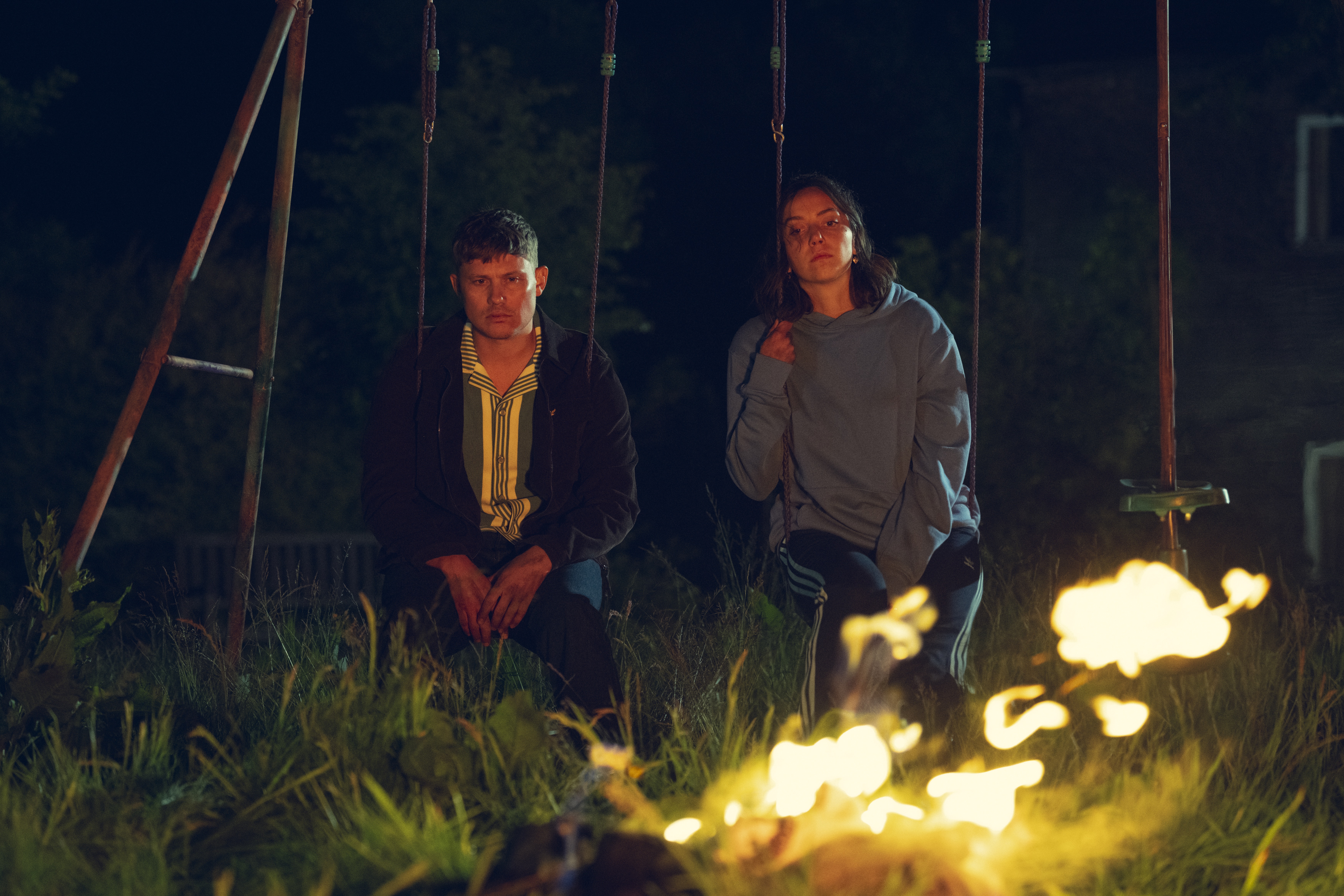 Jon Pointing and Maeve Courtier-Liley in Run Away