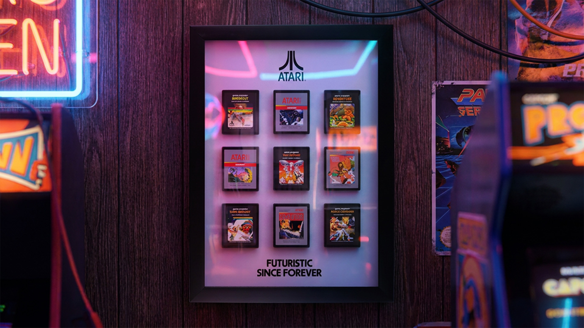 Atari 3D Wall Art