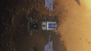 Spacecraft on Mars