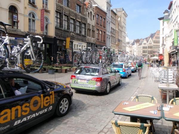 Traffic jam, Belgian style
