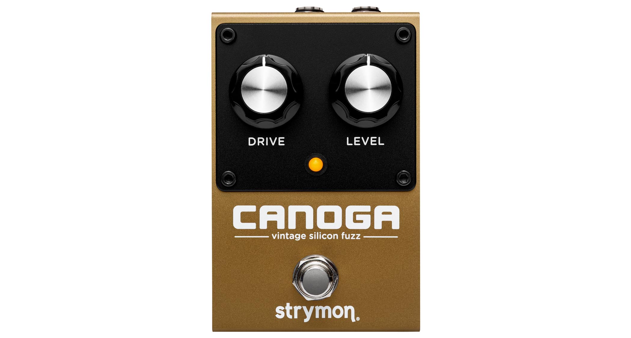 The Strymon Canoga is a simple two-knob silicon fuzz and is part of the digital effects brand's Series A analogue range.