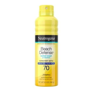 Neutrogena Beach Defense Oil-Free Body Sunscreen Spray, Spf 70 Sunblock, 6.5 Oz