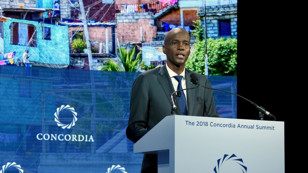 Deceased Haitian President Jovenel Moise 