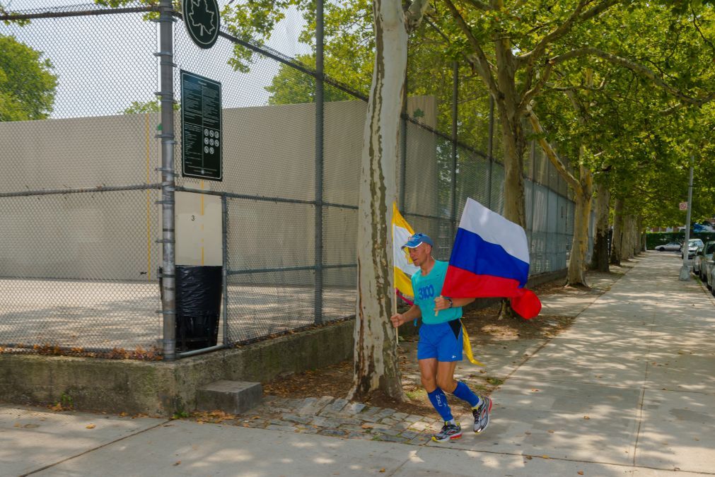 running