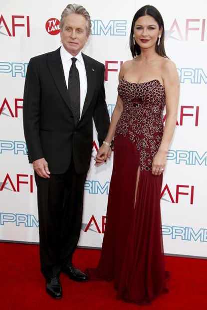 Michael Douglas and Catherine Zeta-Jones - Celebrity Photos - 12 June 2009