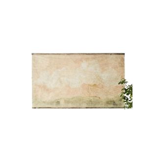wall art abstract tapestry in neutral colors