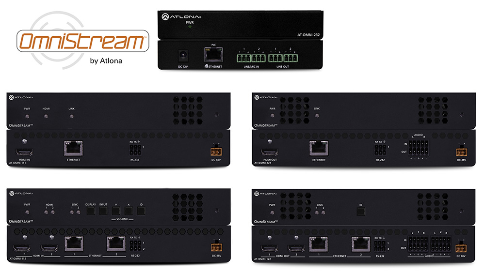 Atlona Expands OmniStream AV-over-IP Capabilities