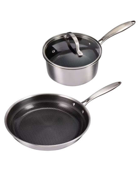 Aldi Specialbuys stainless steel pans