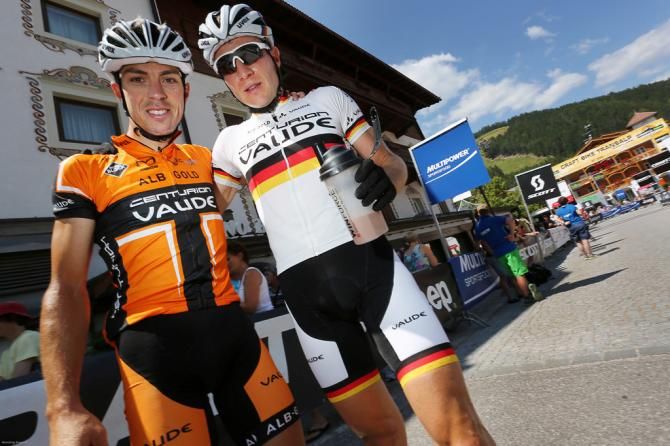 Stage 3 winners Jochen Kaess and Markus Kaufmann (Centurion Vaude)