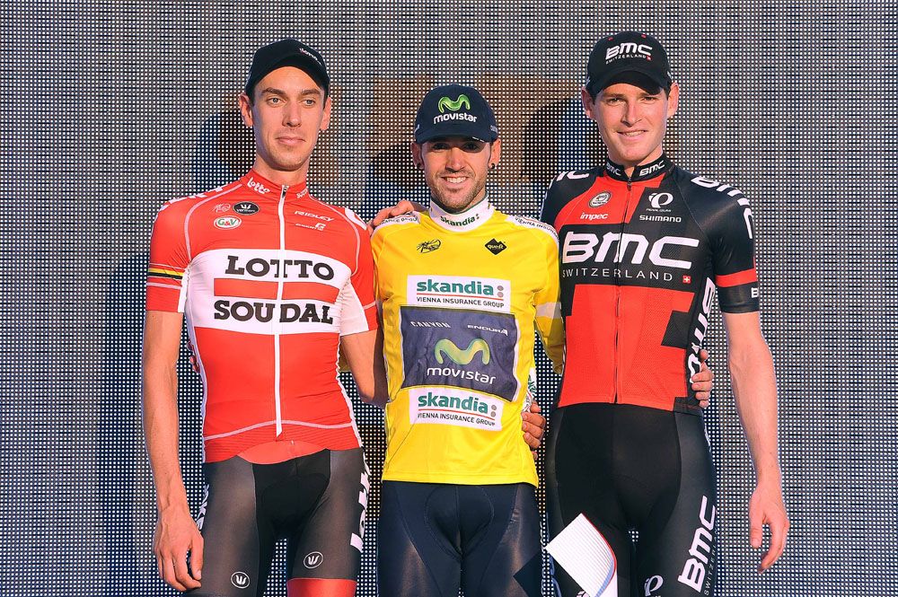 The top three