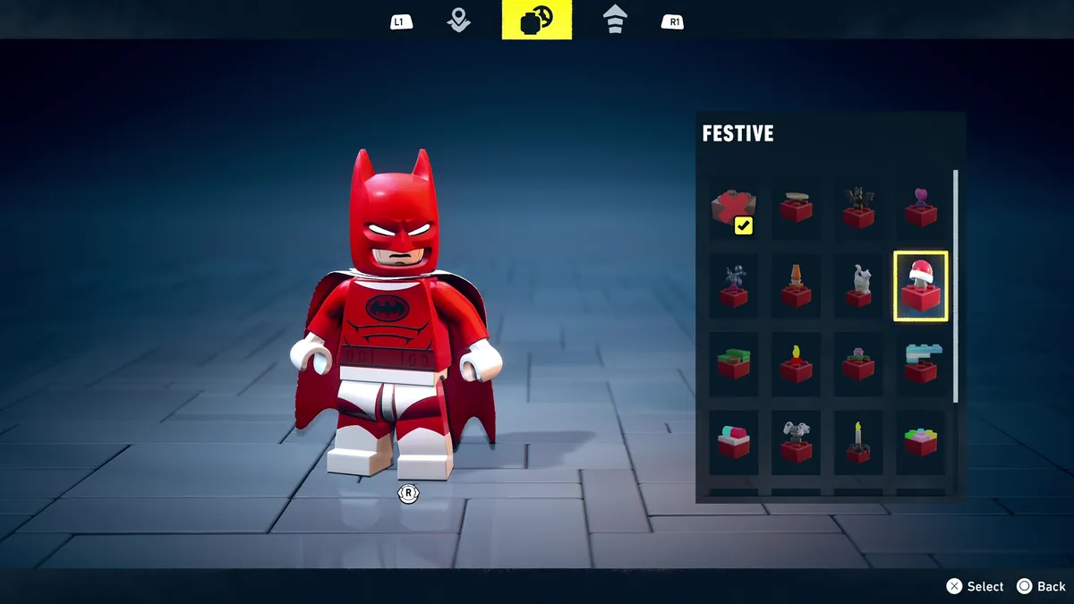  Legacy of the Dark Knight Red Brick outfit