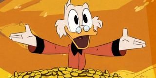 Scrooge McDuck money in Ducktales