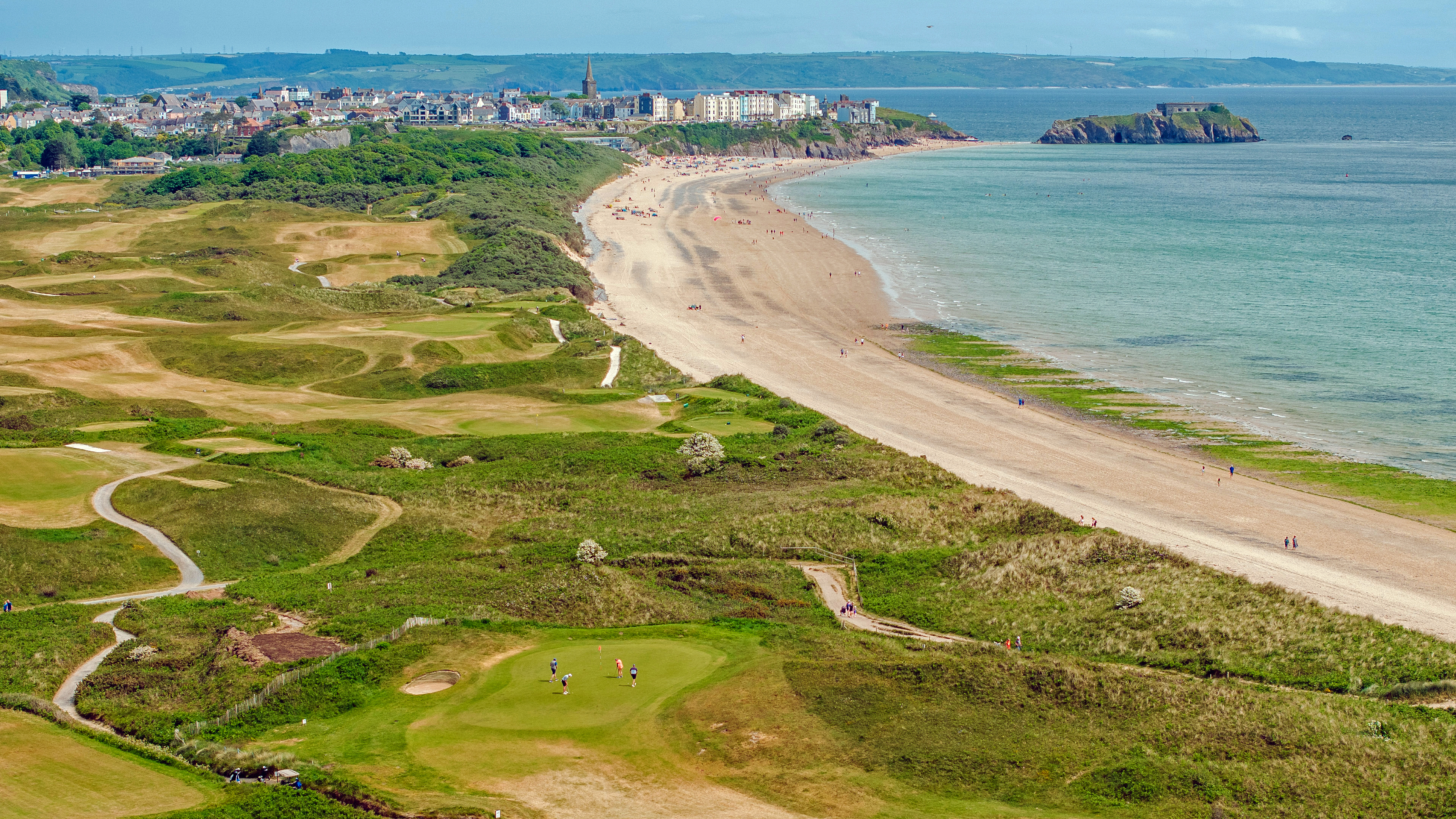 Tenby - Aerial