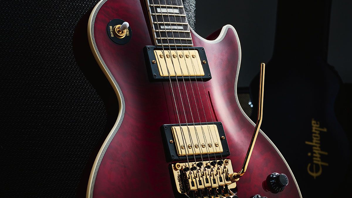 Epiphone Alex Lifeson Les Paul Custom Axcess review – this versatile LP is definitely a looker… but should you Rush out to buy one?