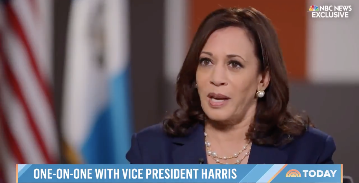 Kamala Harris Defends Not Visiting U.S.-Mexico Border In Slightly ...