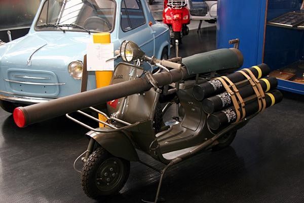 The Vespa goes to war