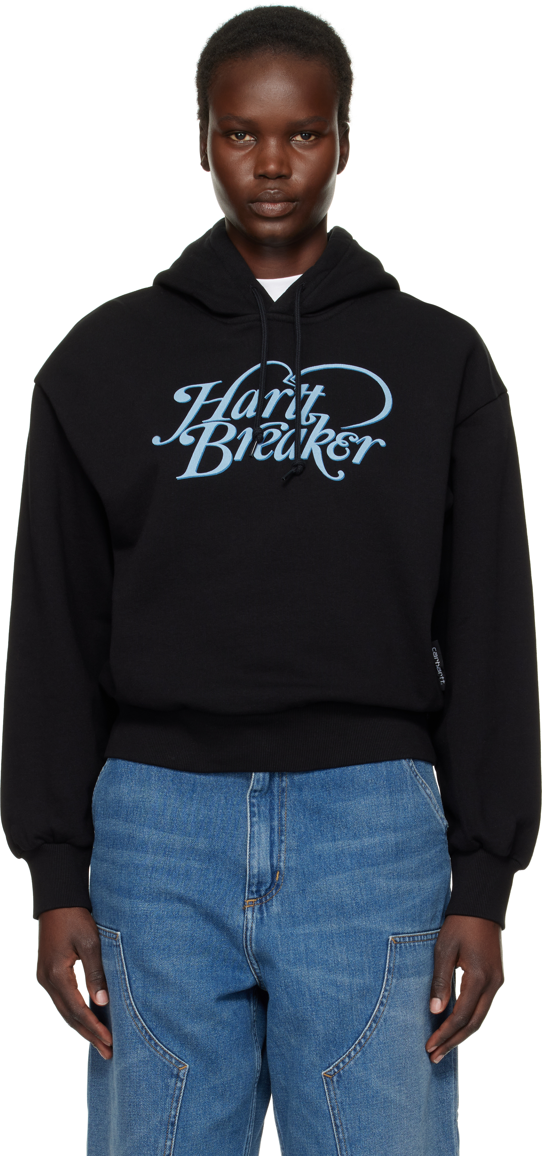Black 'harttbreaker' Hoodie