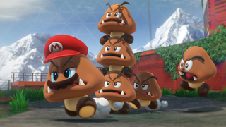 Super Mario Odyssey Mario Goombas