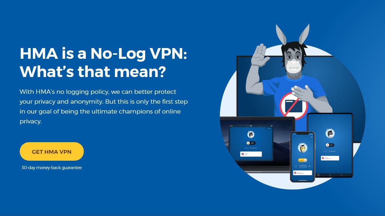 HMA VPN service  Total online privacy with HMA