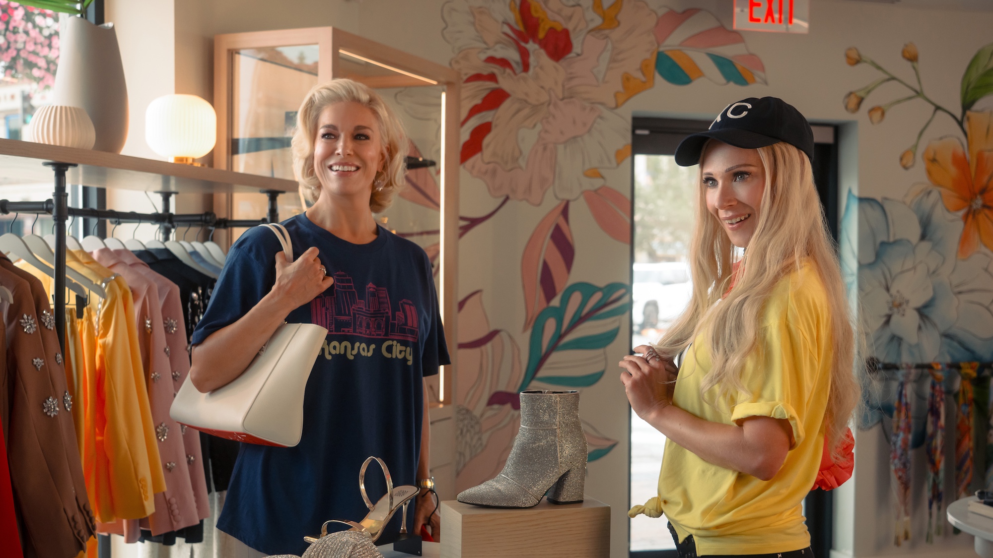 Rebecca and Keeley shopping in the Season 4 premiere.
