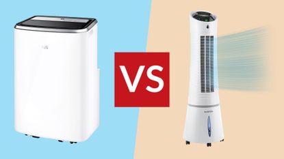 Portable air conditioner vs evaporative cooling