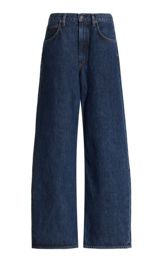 Low Curve Rigid Mid-Rise Tapered Jeans