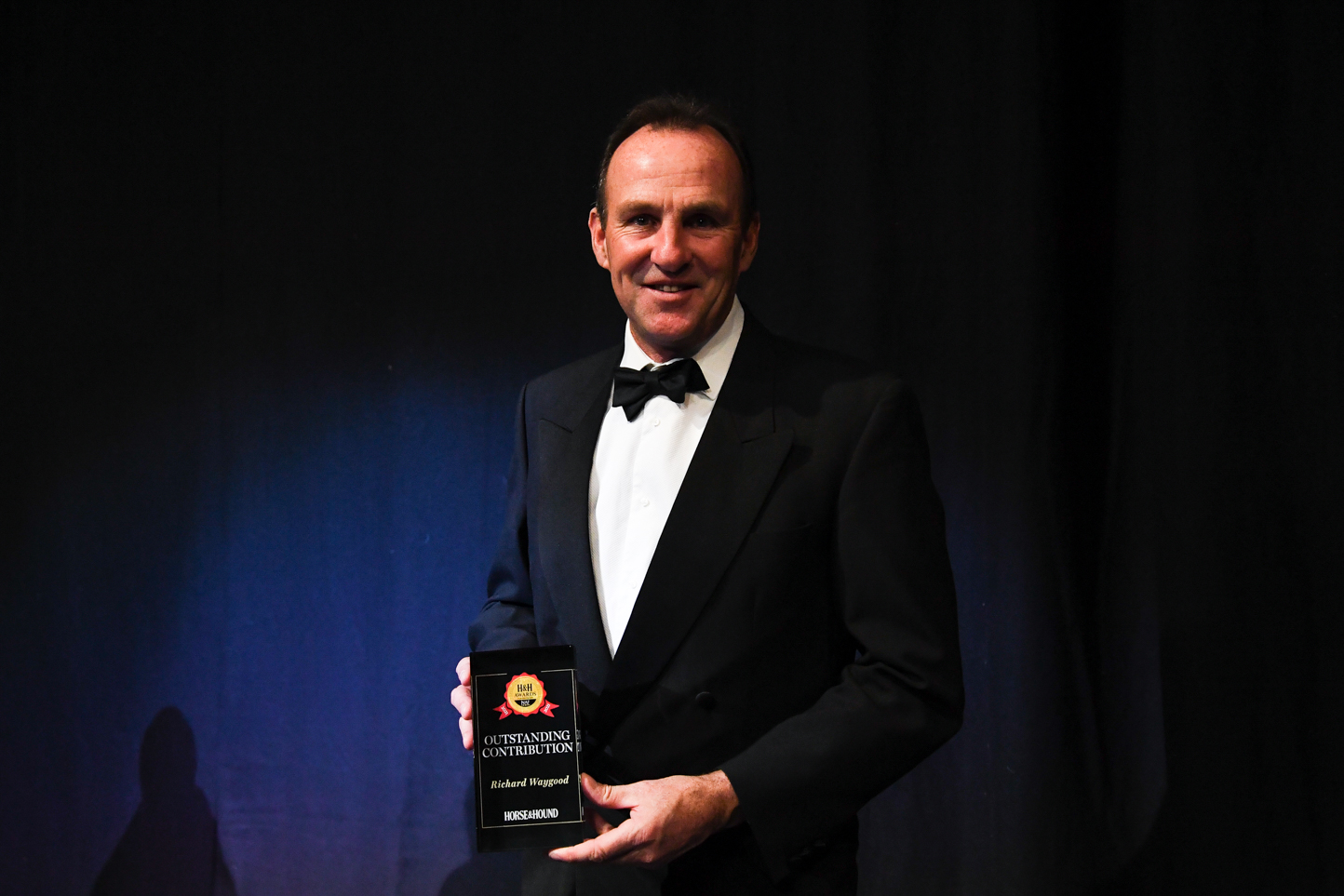 Dickie Waygood was the surprise winner of the oustanding contribution award at the 2021 Horse &amp;amp; Hound Awards