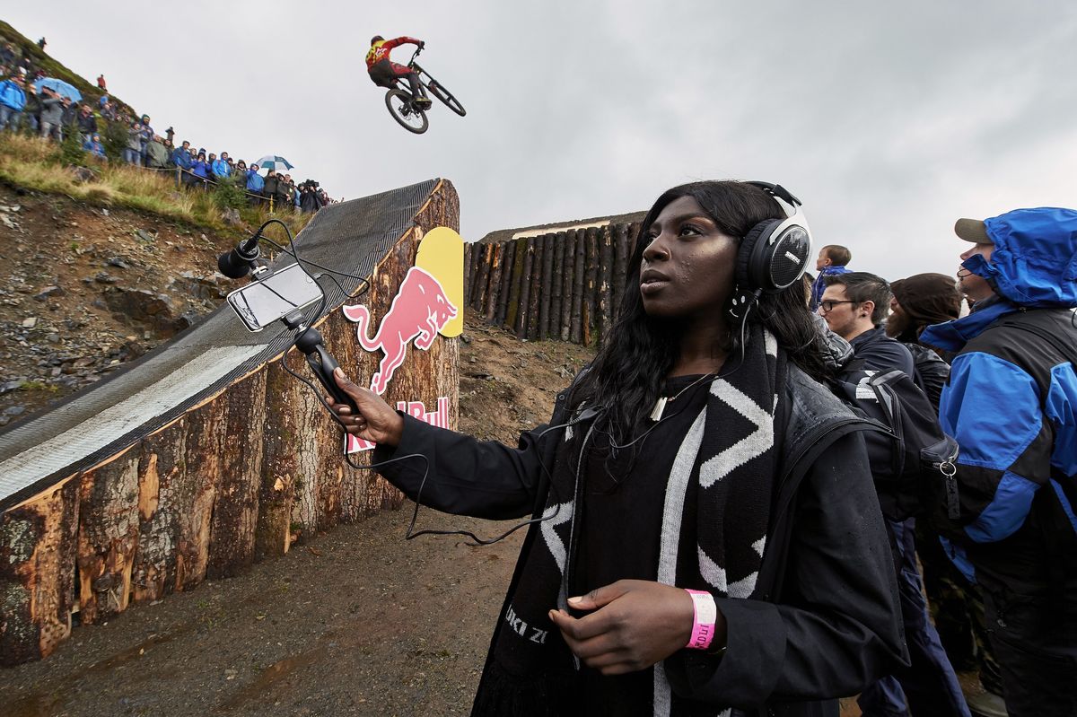 NTS Radio regular Anz uses Shure equipment to capture the sounds of the Red Bull event