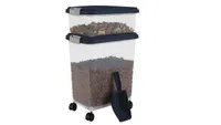 Pet food container: IRIS Airtight Food Storage Container With Scoop