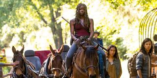 the walking dead season 9 michonne amc