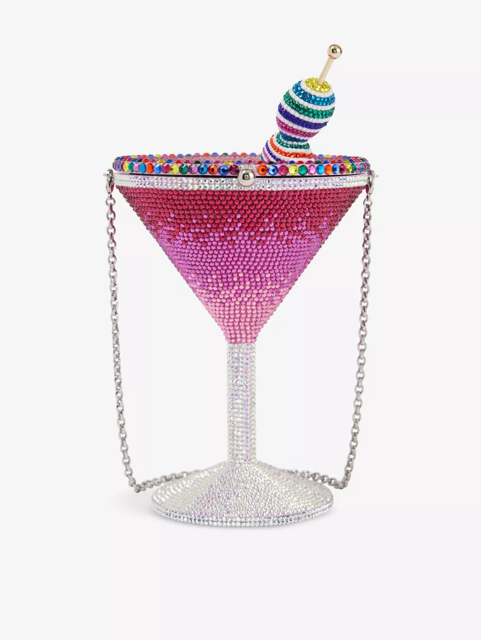 Martini Candy Crystal Clutch-Bag