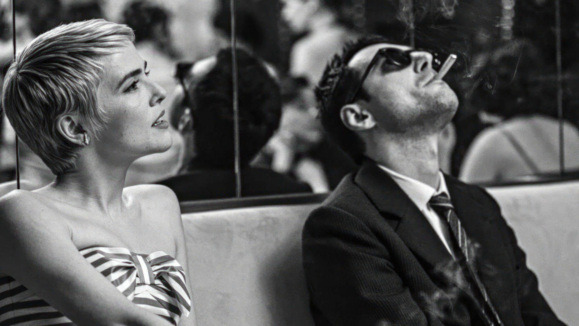 Zoey Deutch and Guillaume Marbeck in Nouvelle Vague 