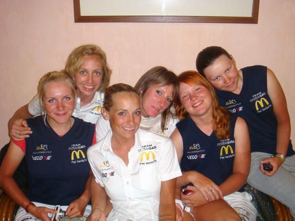Team System Data's six Giro Donne finishers.