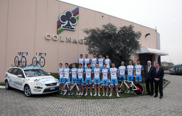 Colnago-CSF Inox's 2010 squad
