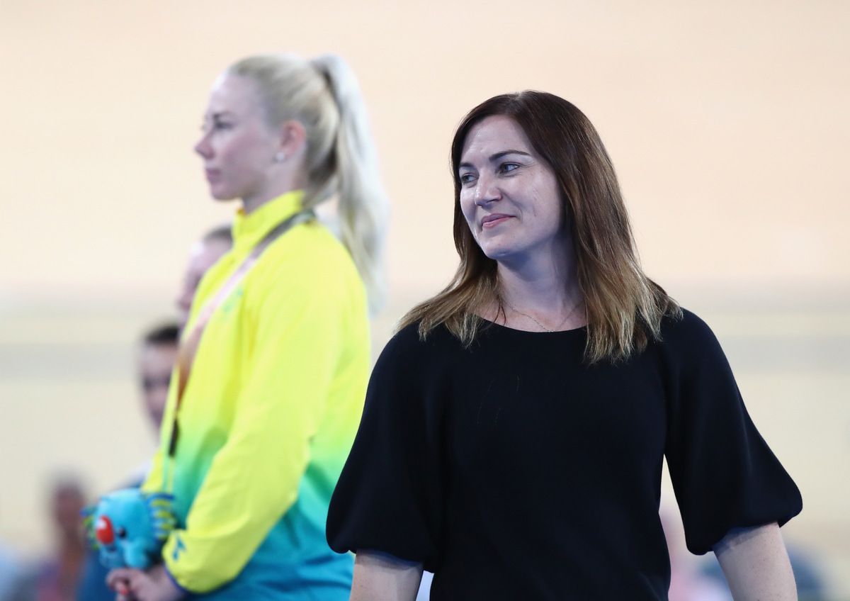 Anna Meares was on hand for the medal ceremonies