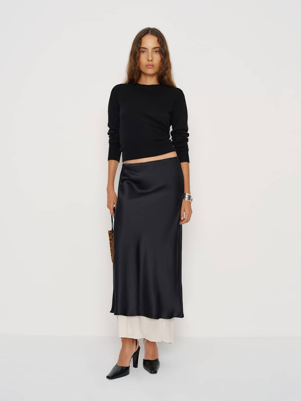 Marcia Silk Skirt