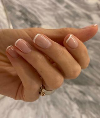 @iramshelton French tip nails