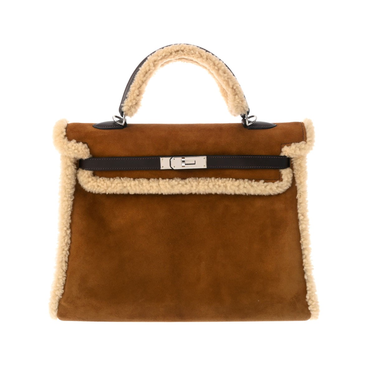 Hermes Kelly 35 Marron Women Handbag