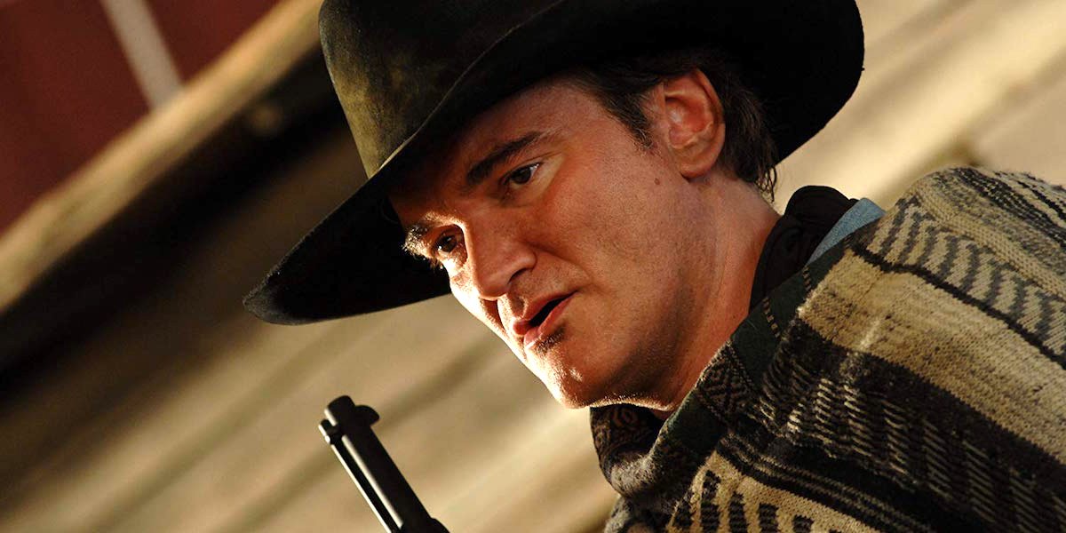 Quentin Tarantino western with gun