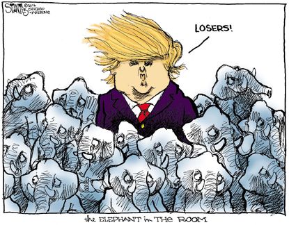 Editorial Cartoon U.S. Trump Republicans