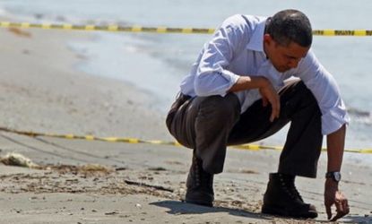 Some pundits think the oil spill could derail Obama's presidency.