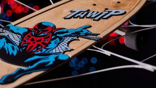 Bear Walker; a spider-man skateboard