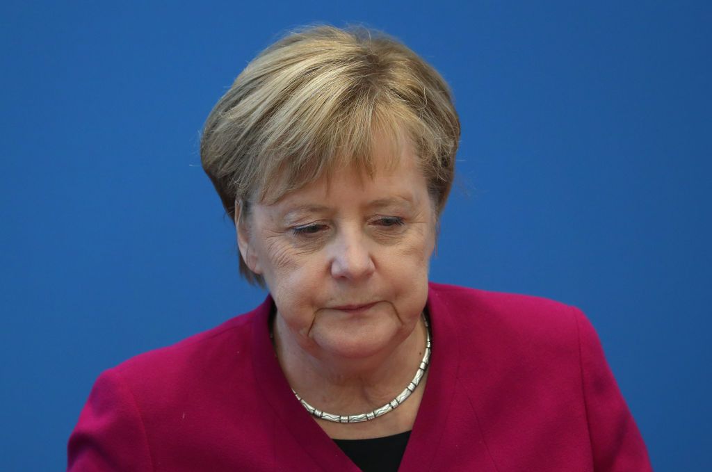 German Chancellor Angela Merkel