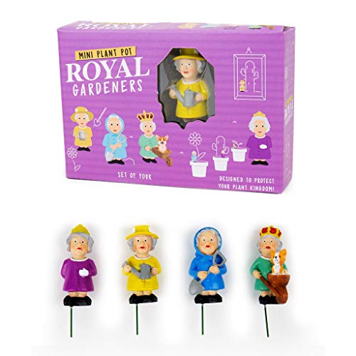 Gift Republic Royal Family Plant Markers - Set of 4