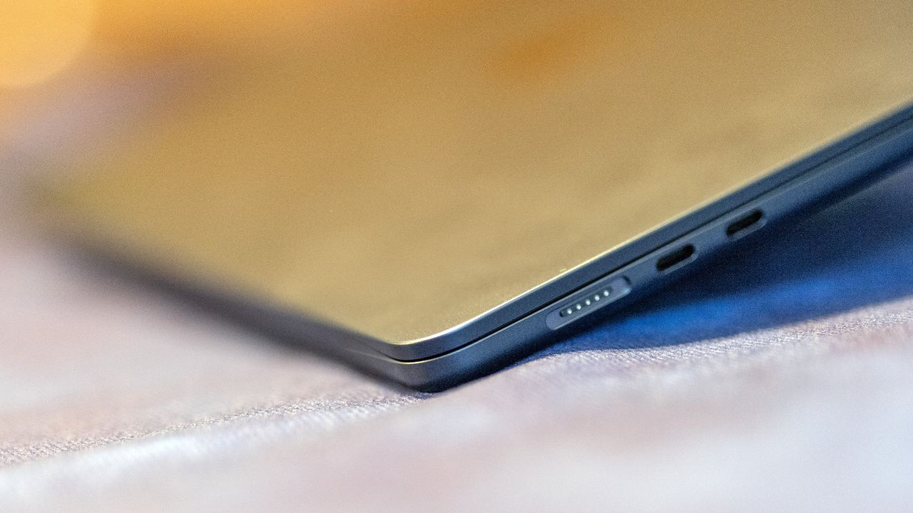 An Apple MacBook Air M3 on a table
