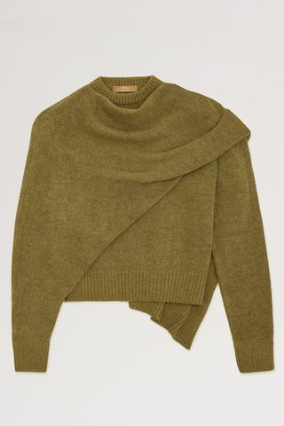 Mulberry X Rejina Pyo Draped Knit Top