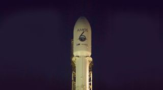 SpaceX Falcon 9 with Amos-6 payload